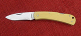 Gerber Knife 6006 Classic LST Yellow Micarta 1980's NIB MK-86