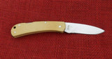 Gerber Knife 6006 Classic LST Yellow Micarta 1980's NIB MK-86