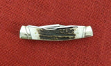 Colt Knife CT633S Stag Moose Dragoon Revolver w/ Genuine Battlefield Bullet