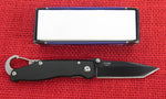 Colt Knife CT-358 CT358 Linerlock Tanto Blade Black Aluminum Handle NOS Discontinued