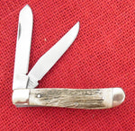 Colt Knife CT0061 Stag Mini Trapper Python II Pocket Knife 2005-2006 Discontinued