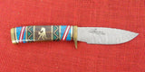 Buck 0108Y2 108Y2 Cuthair Knife David Yellowhorse Series Two USA 1991 BU-590