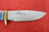 Buck 0108Y2 108Y2 Cuthair Knife David Yellowhorse Series Two USA 1991 BU-590