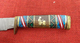 Buck 0108Y2 108Y2 Cuthair Knife David Yellowhorse Series Two USA 1991 BU-590