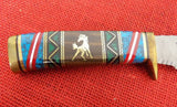 Buck 0108Y2 108Y2 Cuthair Knife David Yellowhorse Series Two USA 1991 BU-590