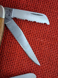 Case 00742 Medium Stockman 1991 Ducks Unlimted Knife Wood Hndl DU318SS