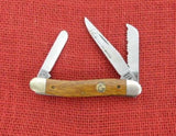 Case 00742 Medium Stockman 1991 Ducks Unlimted Knife Wood Hndl DU318SS