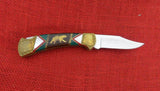 Buck 0112DY 112 Ranger David Yellowhorse Knife California State Bear BU-591