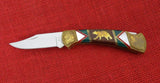 Buck 0112DY 112 Ranger David Yellowhorse Knife California State Bear BU-591