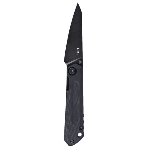 Columbia River CRKT 2670 Straight Frame Lock Knife Black D2 Blade G10 Handle TJ Schwarz