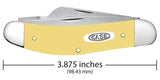 Case 30118 Sowbelly Knife Yellow Synthetic TB3339CS