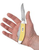 Case 30118 Sowbelly Knife Yellow Synthetic TB3339CS