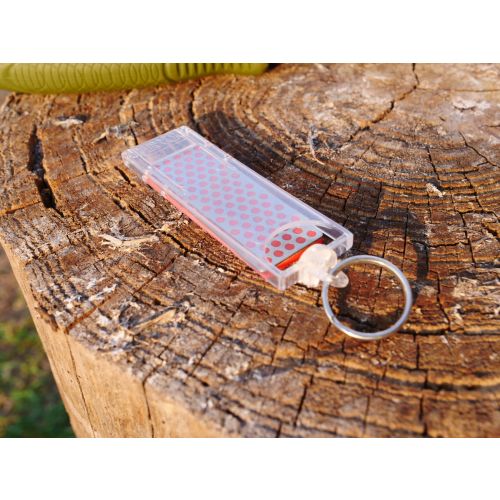 Sharp Key Ring DMT F70F Mini Sharp Portable Folding Knife Sharpener Keychain Keyring ...