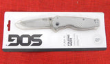 SOG Knife 14-18-01-57 Flash FL Stonewashed Drop Point Metal Handle NEW