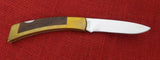 Gerber Knife 6301 Folding Sportsman IID Drop Point Brass/Wood MK-88