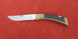 Gerber Knife 6201 Folding Sportsman II Brass/Wood Inserts 1973 MK-85