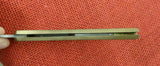 Gerber Knife 6201 Folding Sportsman II Brass/Wood Inserts 1973 MK-85
