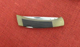 Gerber Knife 6201 Folding Sportsman II Brass/Wood Inserts 1973 MK-85