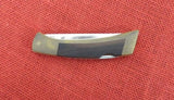 Gerber Knife 6201 Folding Sportsman II Brass/Wood Inserts 1973 MK-85