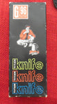 G96 Brand Knife Model 960 Titan 1970's Japan Made Buck 110 Clone Lock Back Wood Brass NEW in BOX Lot#MK-40