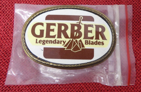 Gerber Legendary Blades Belt Buckle RARE-NO KNIFE