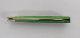 Case 22853 Wharncliffe Barehead Trapper Knife Burnt Bright Green Lizard Skin 2024
