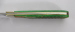 Case 22853 Wharncliffe Barehead Trapper Knife Burnt Bright Green Lizard Skin 2024
