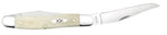 Case 13317 Muskrat SS Knife Natural Smooth Bone USA Stainless Steel