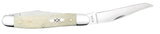 Case 13317 Muskrat SS Knife Natural Smooth Bone USA Stainless Steel