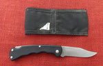 Buck 0422 422 Bucklite 1987 Early Black Handle Knife Iowa Hawkeyes USA Lot#LT-30