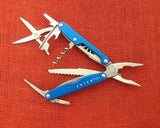 Leatherman MultiTool Juice CS4 Blue Aluminum Retired USA Made Really Nice