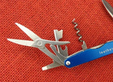 Leatherman MultiTool Juice CS4 Blue Aluminum Retired USA Made Really Nice