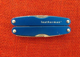 Leatherman MultiTool Juice CS4 Blue Aluminum Retired USA Made Really Nice