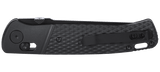 Columbia River CRKT Knife K431KKP Crossbar Lock Black Tanto GFN