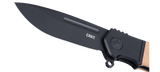 Columbia River CRKT K245BKP Homefront Compact Flipper Knife Black DLC S35VN Ken Onion Design