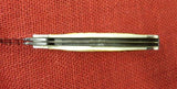 Case 1984 National Knife Museum Trapper Burnt Natural Bone USA 6254 SS