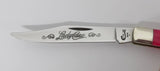 Case Knife Bubba Gum Lady Case Slim Trapper Utility USA 1999 Pink Jig Bone UNUSED