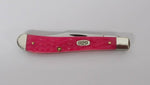 Case Knife Bubba Gum Lady Case Slim Trapper Utility USA 1999 Pink Jig Bone UNUSED