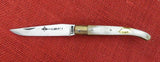 Laguiole Extra Knife G David Geniune Horn Handle France