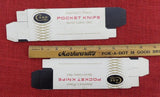 Case Knife 2 Boxes 5 3/8" ONLY Original Vintage Late 70's-80's Box lot#1