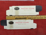 Case Knife 2 Boxes 5 3/8" ONLY Original Vintage Late 70's-80's Box lot#2