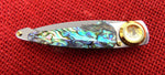 Lone Wolf Paul Knife LM18900 Paul Perfecto Mosaic Paua Folder Abalone Handle Gorgeous