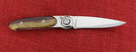 Lone Wolf Paul Knife LM23410 Executive Folder Marble Cocobolo Wood New Old Stock