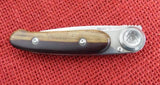 Lone Wolf Paul Knife LM23410 Executive Folder Marble Cocobolo Wood New Old Stock