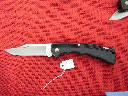 Buck 0422 422 Bucklite RARE (112 Blade) Black Folding Knife Lockback USA Made 2000 Lot#LT-34
