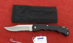 Buck 0429 429BK V52 Selector Bucklite Folding Knife Black Handle 1991 Ser Clip Point (42801) USA w/ Sheath Lot#LT-47