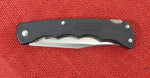 Buck 0429 429BK V52 Selector Bucklite Folding Knife Black Handle 1991 Ser Clip Point (42801) USA w/ Sheath Lot#LT-47