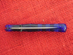 Buck 0444FX 444FX 444 Bucklite Clear Dark Blue Folding Pocket Knife Lockback USA Made 2000 Lot#LT-5