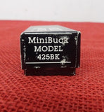 Buck 0425BK 425 MiniBuck Small Lightweight Pocket Knife Black Handle USA Made 1994 Lot#LT-53