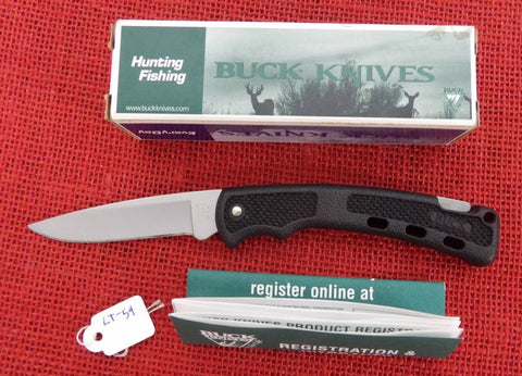 Buck 0444BK 444 Bucklite Folding Pocket Knife Lockback 1995 USA Made Lot#LT-54
